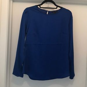 Banana Republic long sleeve satin shirt